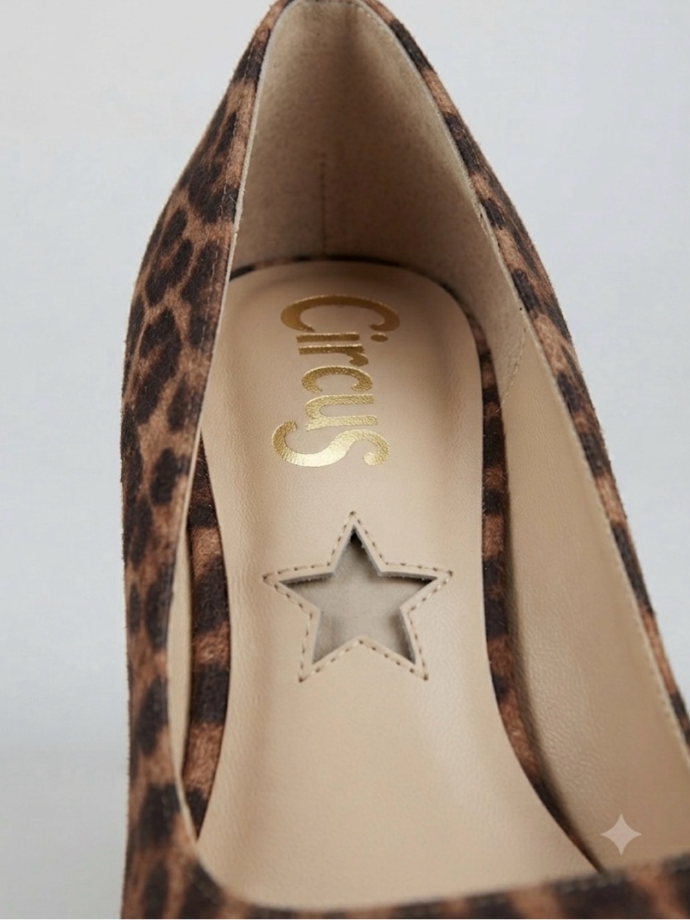 Circus by Sam Edelman Leopard-Print Pointed Toe Pump - Brown/Black